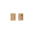 errojo Mack 2 1/2" x 3 1/2" — Rocky Mountain Hardware bronce macizo