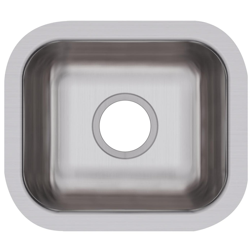 Elkay Tarja Dayton® Acero Inoxidable 14-1/2" x 12-1/2" x 6-1/2" de Un Tazón de Bar Bajo Cubierta — vista de producto