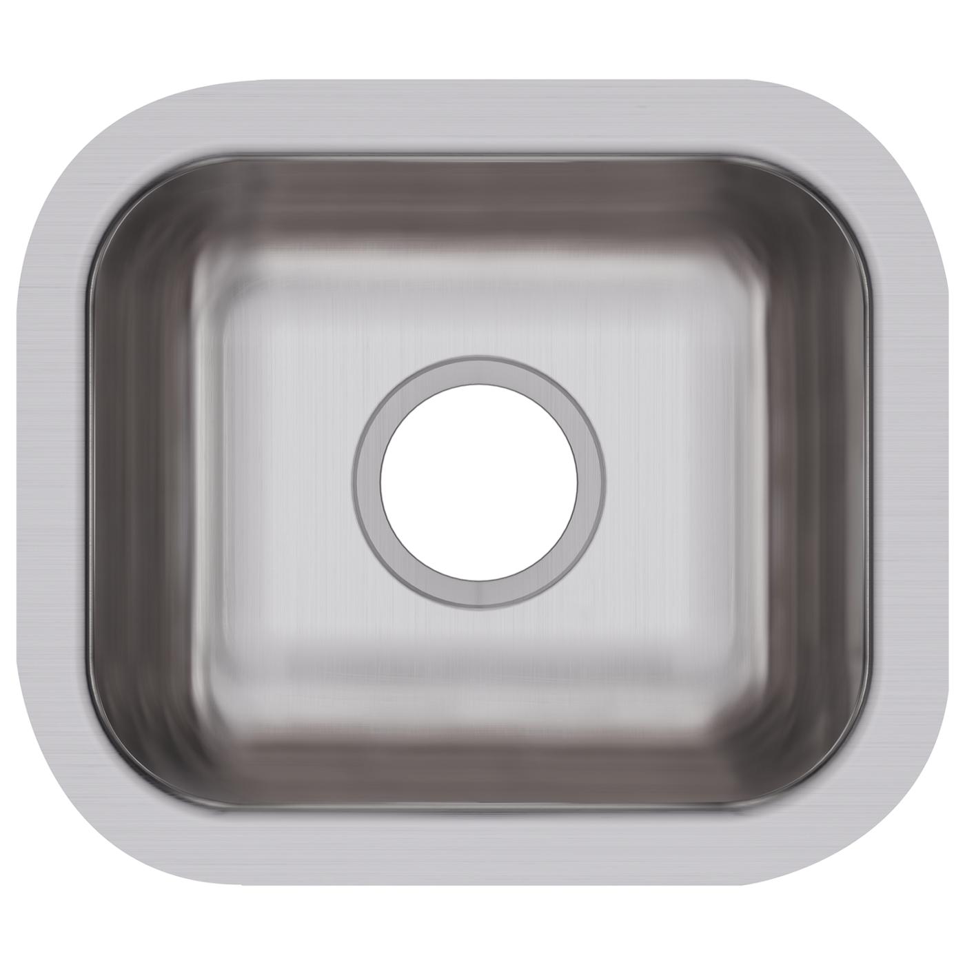 Elkay Tarja Dayton® Acero Inoxidable 14-1/2" x 12-1/2" x 6-1/2" de Un Tazón de Bar Bajo Cubierta — vista de producto