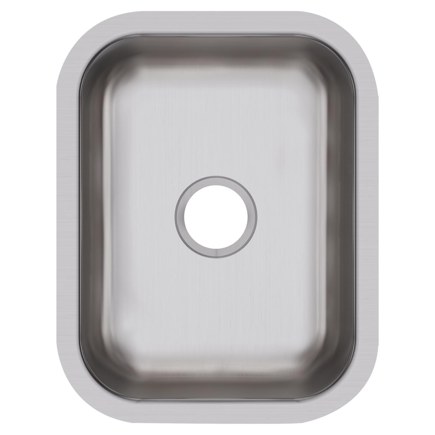 Elkay Tarja Dayton® Acero Inoxidable 16-1/2" x 18-1/4" x 8" de Un Tazón de Bar Bajo Cubierta — vista de producto