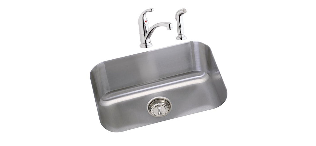 Elkay Tarja Dayton® Acero Inoxidable 16-1/2" x 18-1/4" x 8" de Un Tazón de Bar Bajo Cubierta — vista de producto