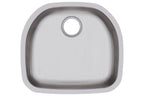 Elkay Tarja Dayton® Acero Inoxidable 23-1/2" x 21-1/8" x 9" de Un Tazón Bajo Cubierta — vista de producto