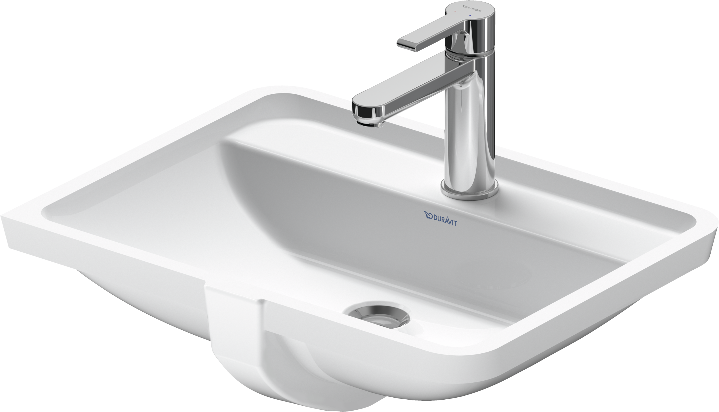 Duravit Starck 3 lavabo Bajo Cubierta Blanco Brillante
