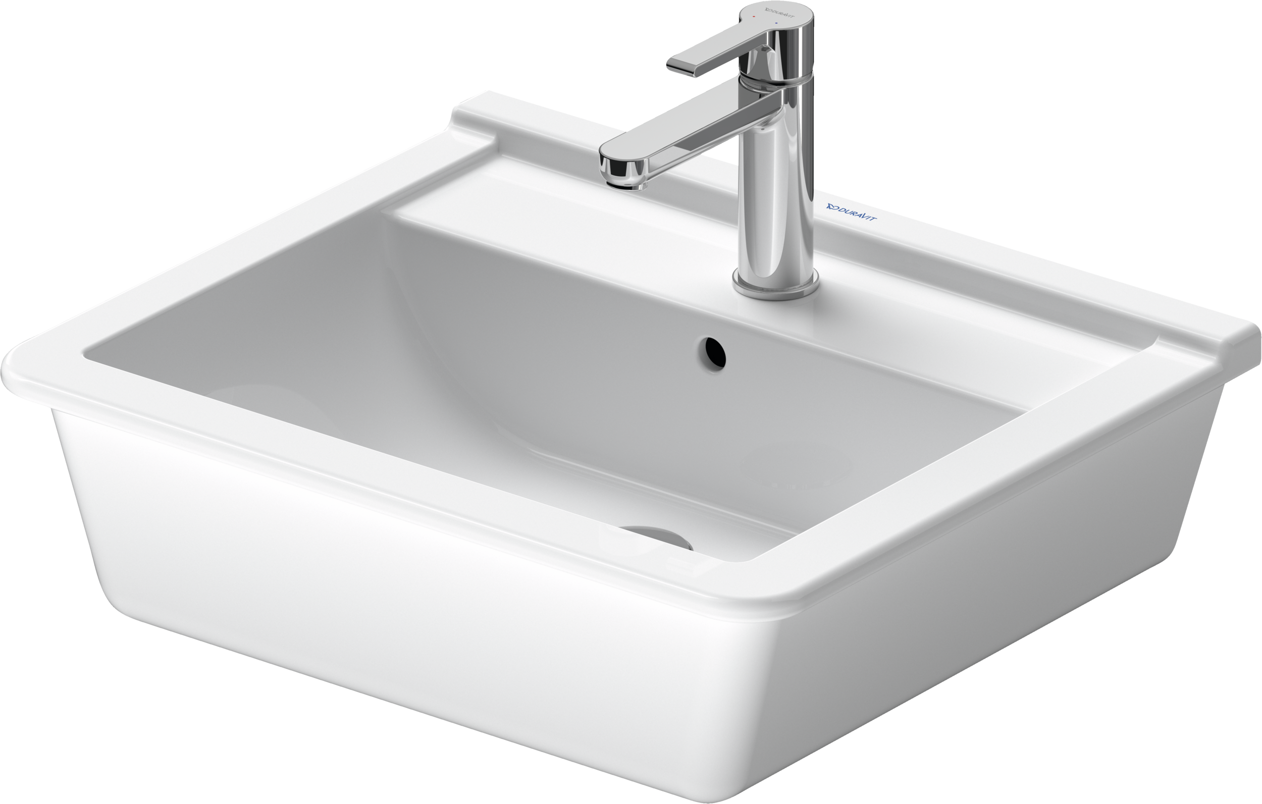 Duravit Starck 3 lavabo de Empotrar Blanco Brillante