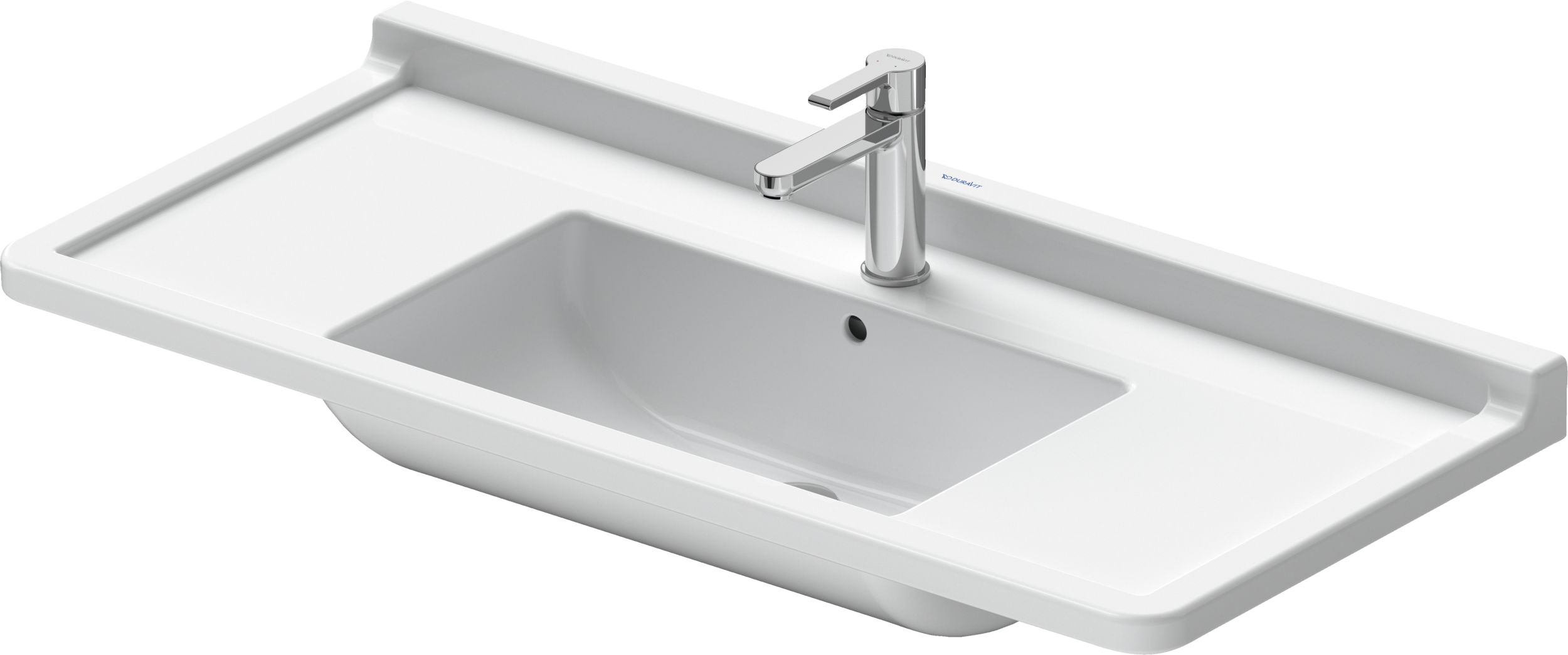 Duravit Starck 3 lavabo de Pared Blanco Brillante