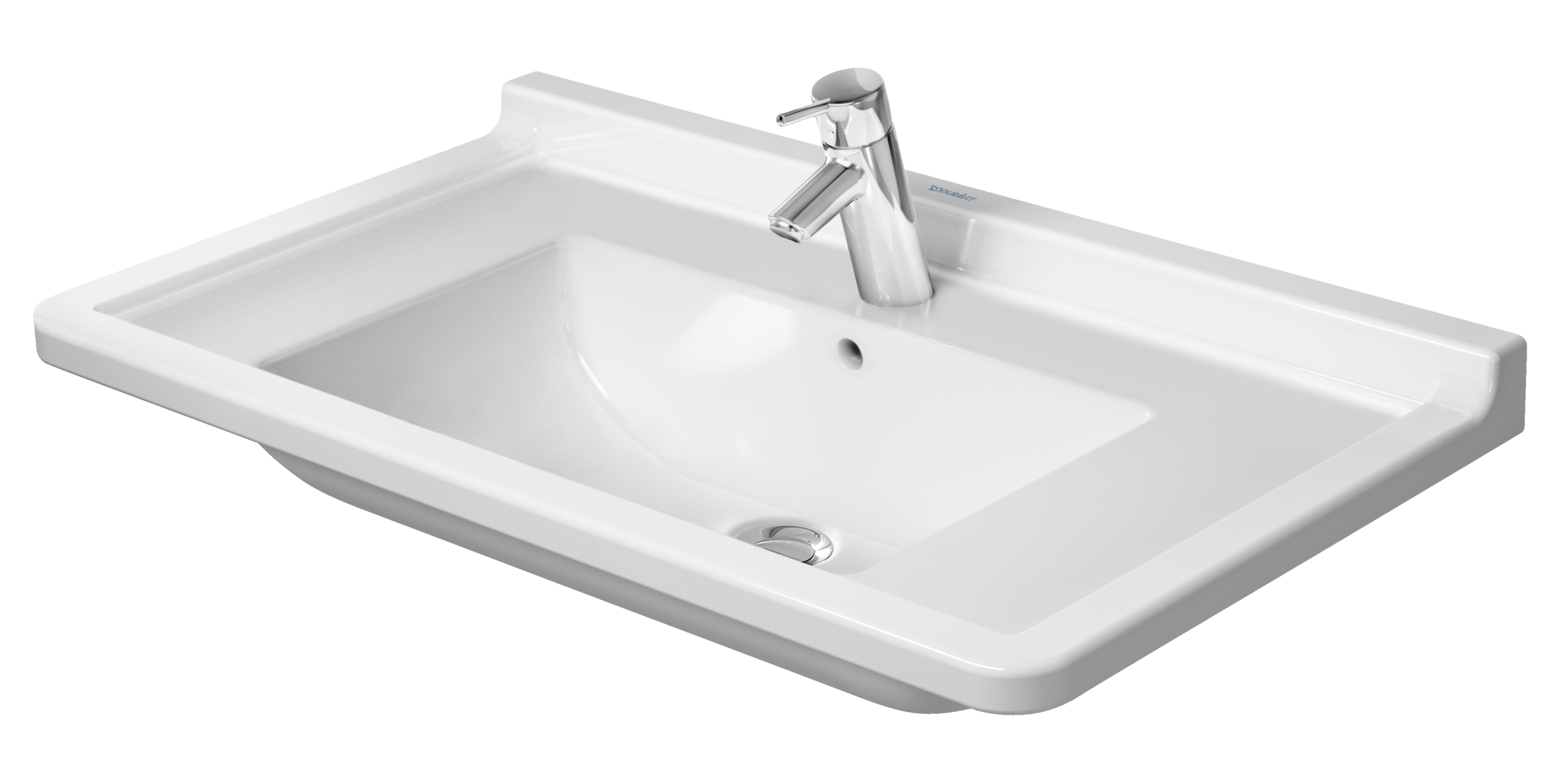 Duravit Starck 3 lavabo de Pared Blanco Brillante