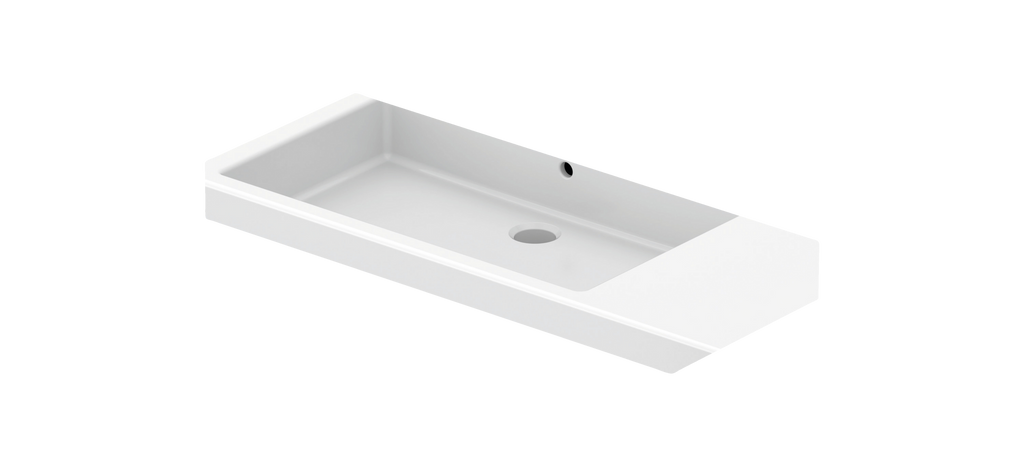 Duravit Vero lavabo de Pared Blanco Brillante