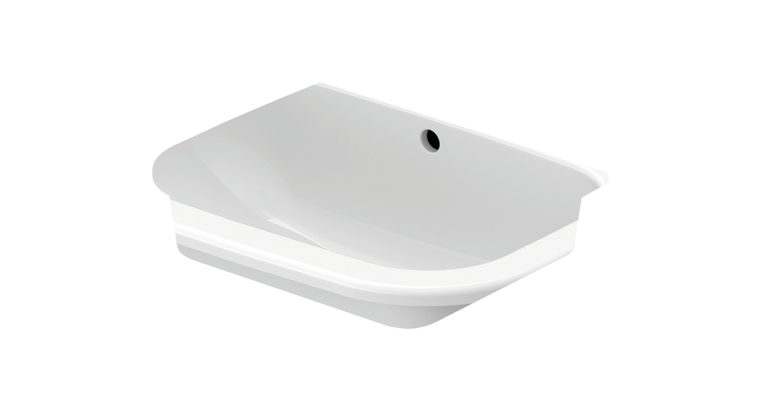 Duravit D-Code lavabo de Empotrar Blanco Brillante