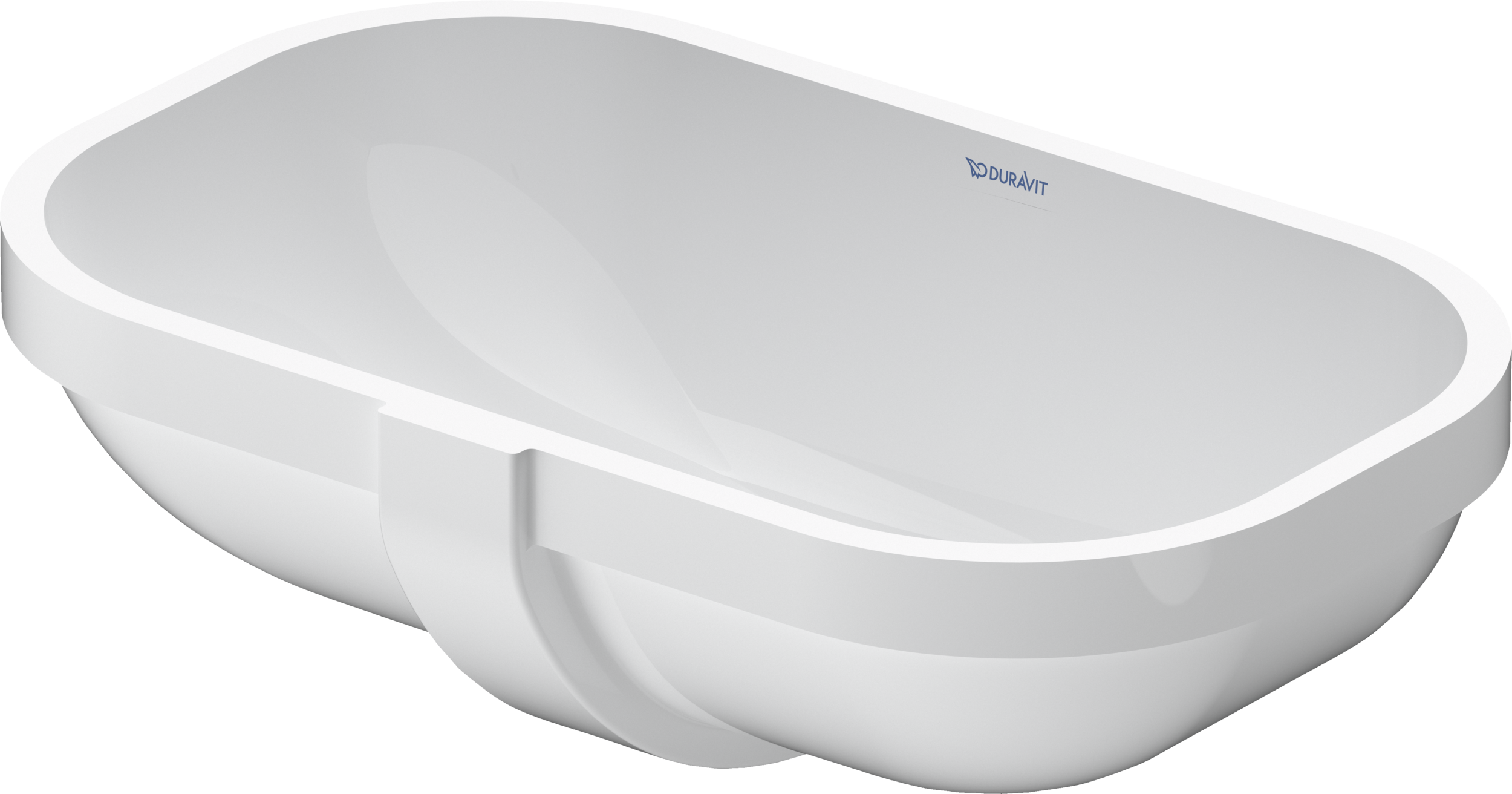 Duravit D-Code lavabo Bajo Cubierta Blanco Brillante