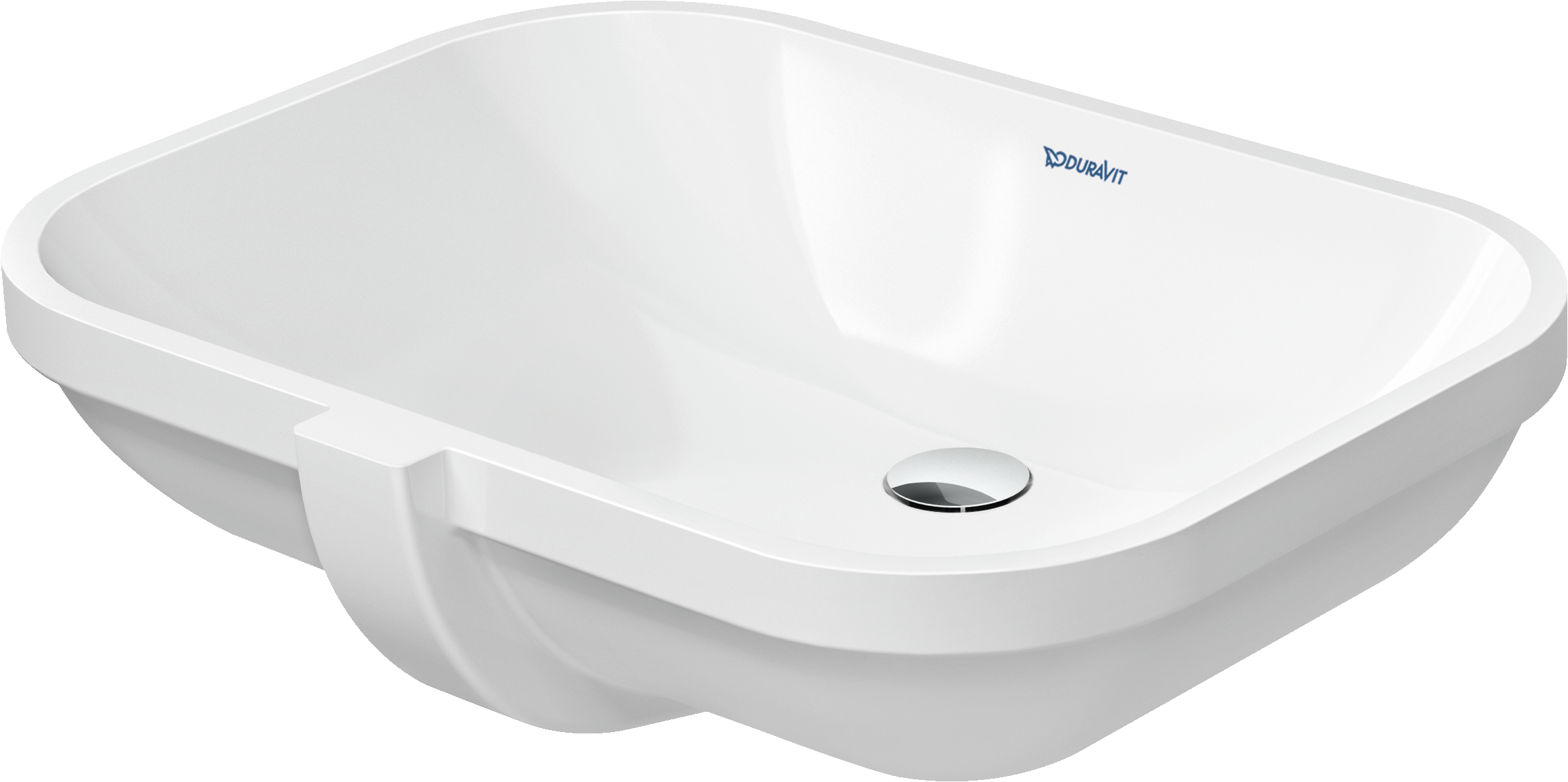Duravit D-Code lavabo Bajo Cubierta Blanco Brillante