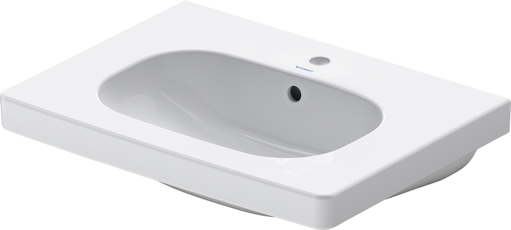 Duravit D-Code lavabo de Pared Blanco Brillante