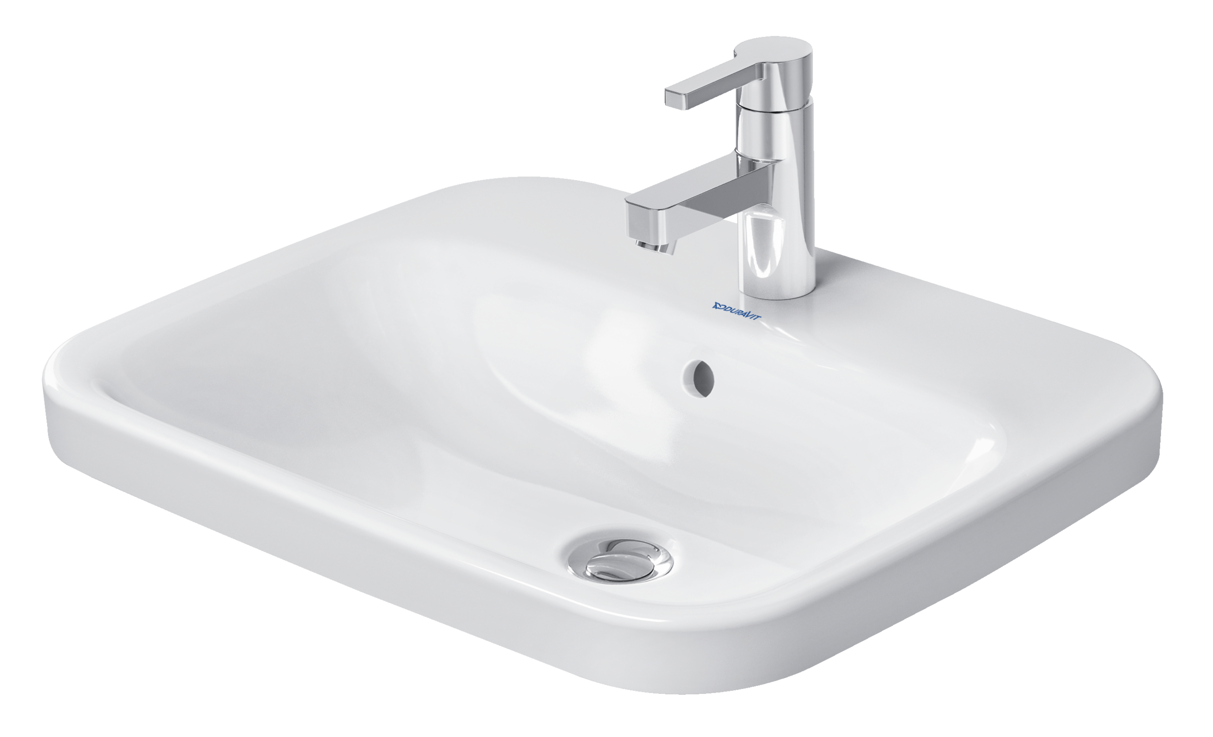 Duravit DuraStyle lavabo de Empotrar Blanco Brillante
