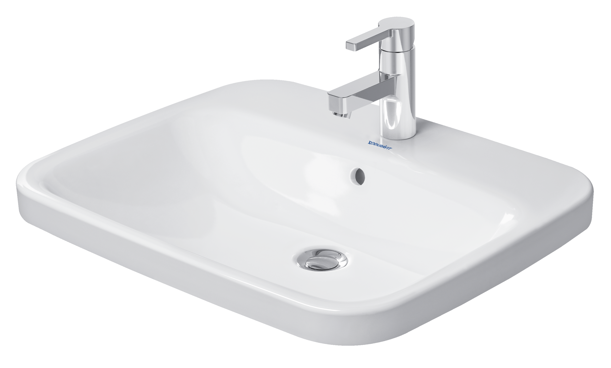 Duravit DuraStyle lavabo de Empotrar Blanco Brillante