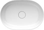 Duravit Luv lavabo de Sobreponer Blanco Brillante — vista superior