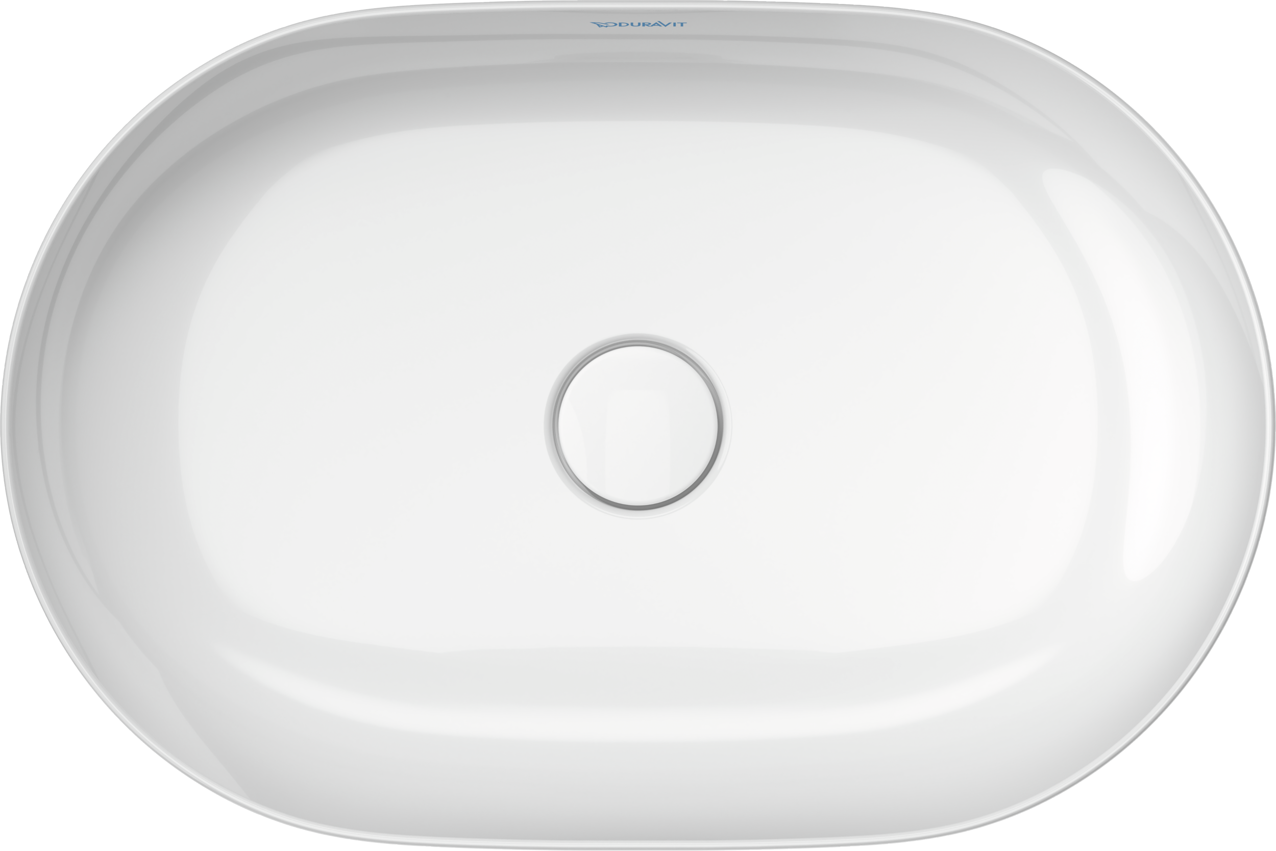Duravit Luv lavabo de Sobreponer Blanco Brillante