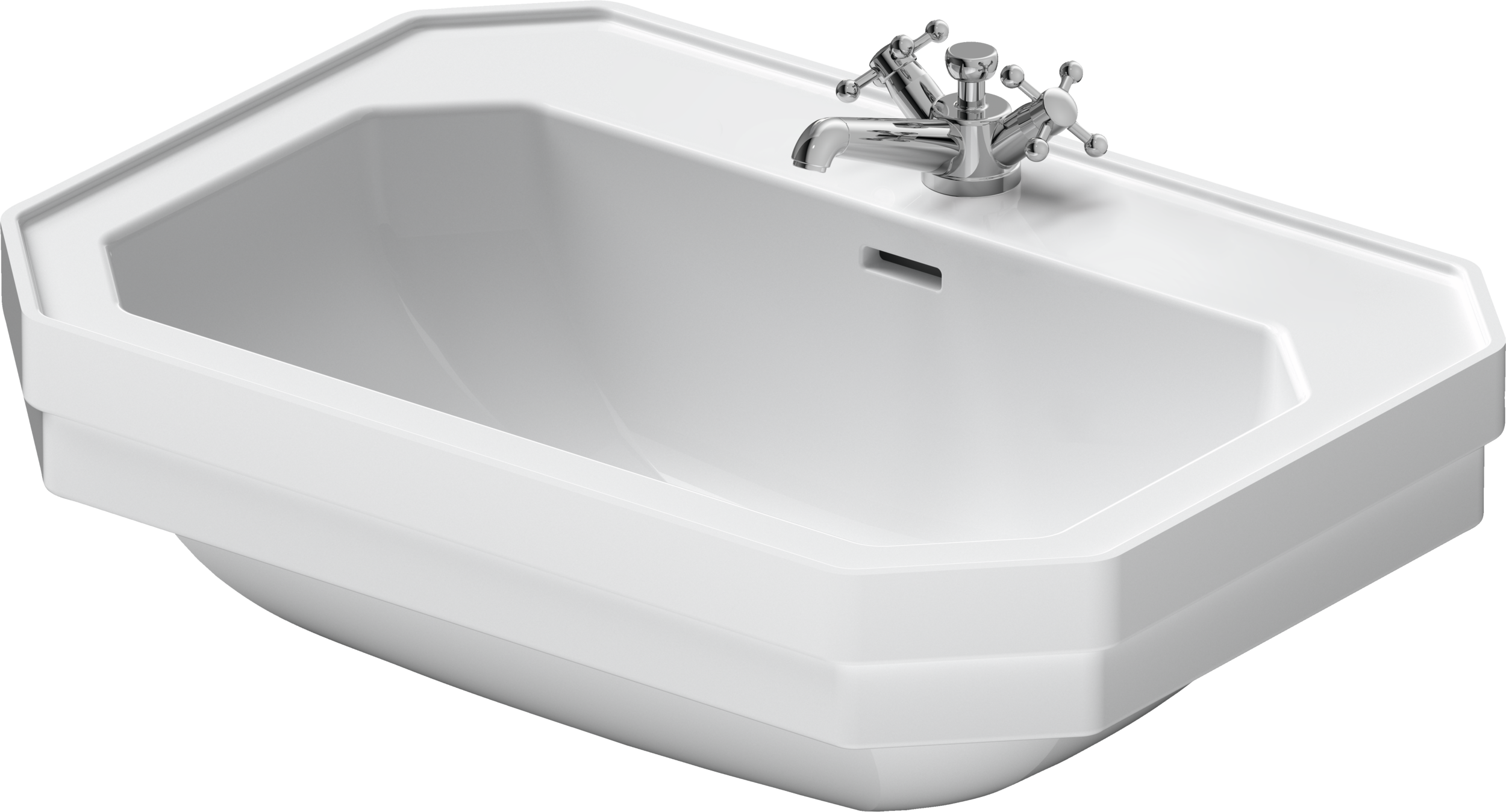 Duravit 1930 Series lavabo de Pared Blanco Brillante