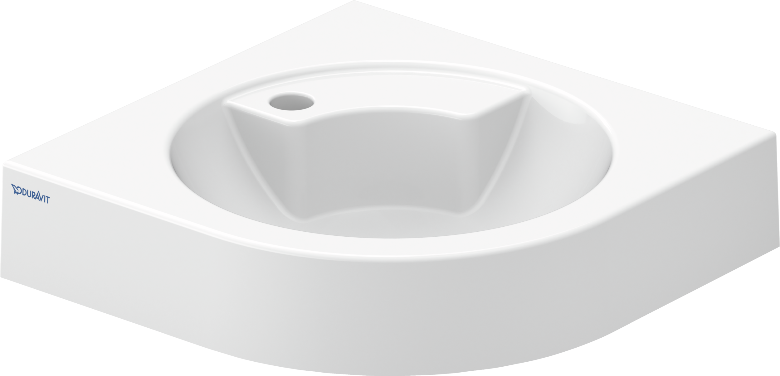 Duravit Architec lavabo de Pared Blanco Brillante