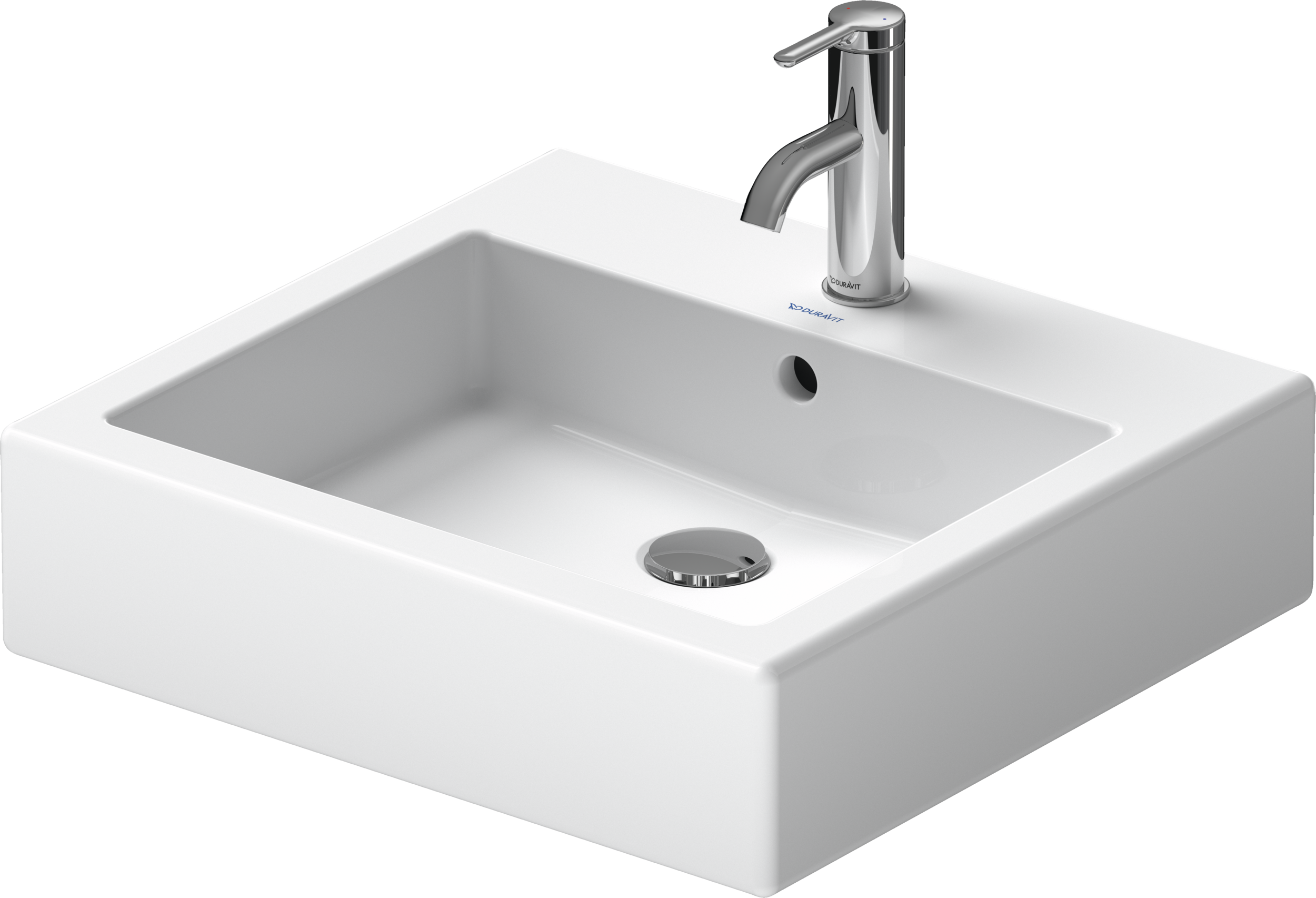 Duravit Vero lavabo de Sobreponer Blanco Brillante