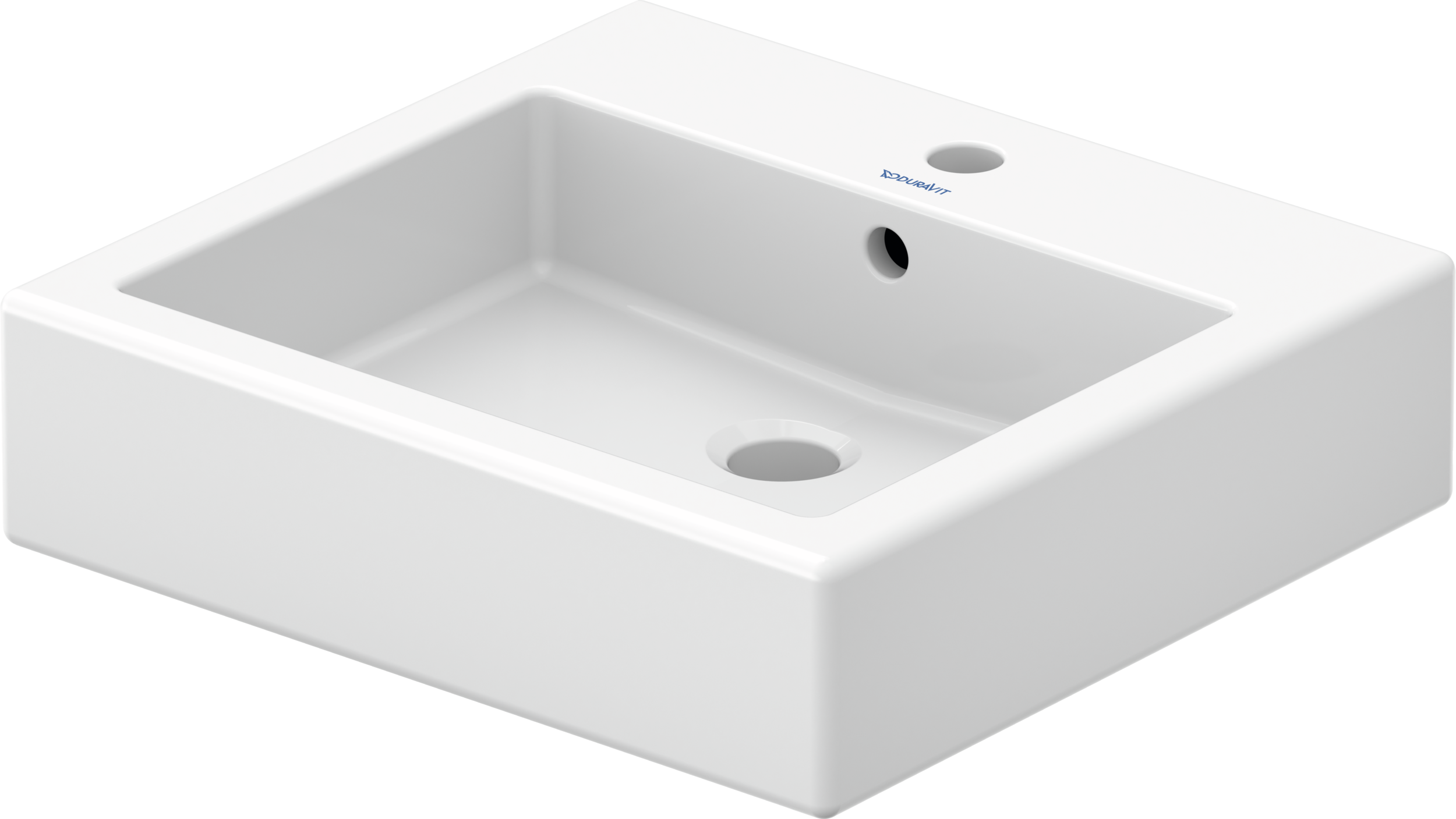 Duravit Vero lavabo de Sobreponer Blanco Brillante