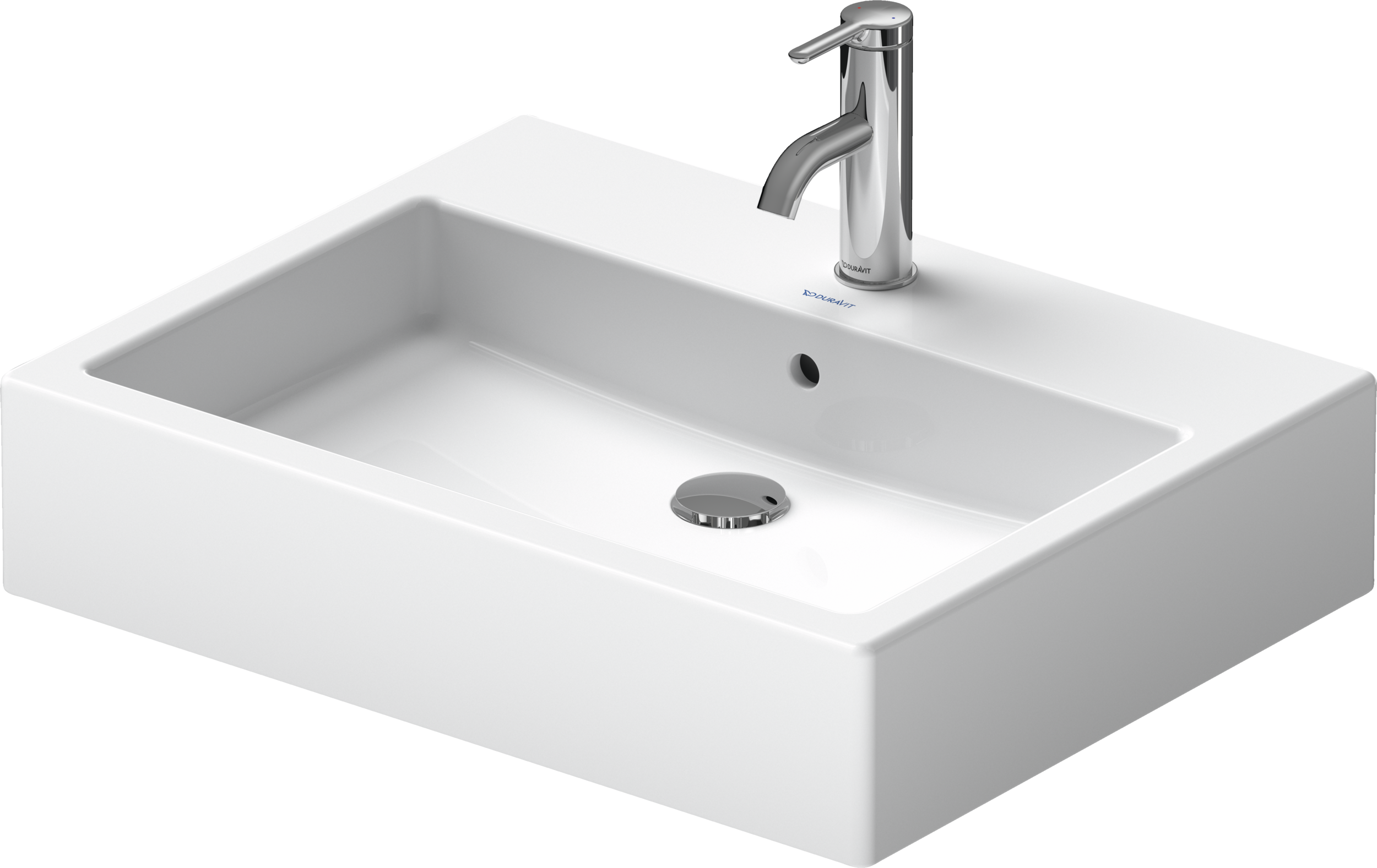 Duravit Vero lavabo de Sobreponer Blanco Brillante