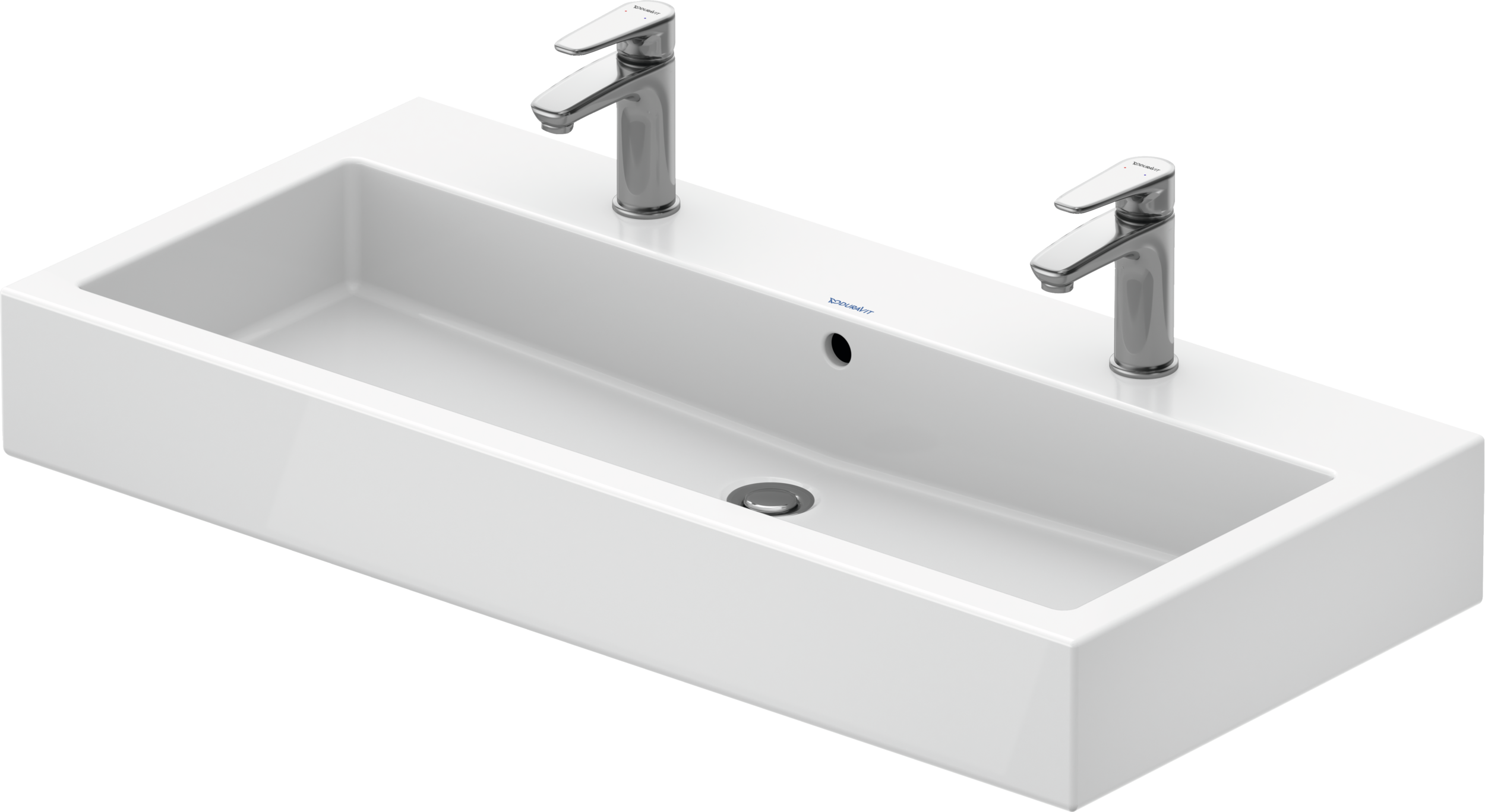 Duravit Vero lavabo de Pared Blanco Brillante