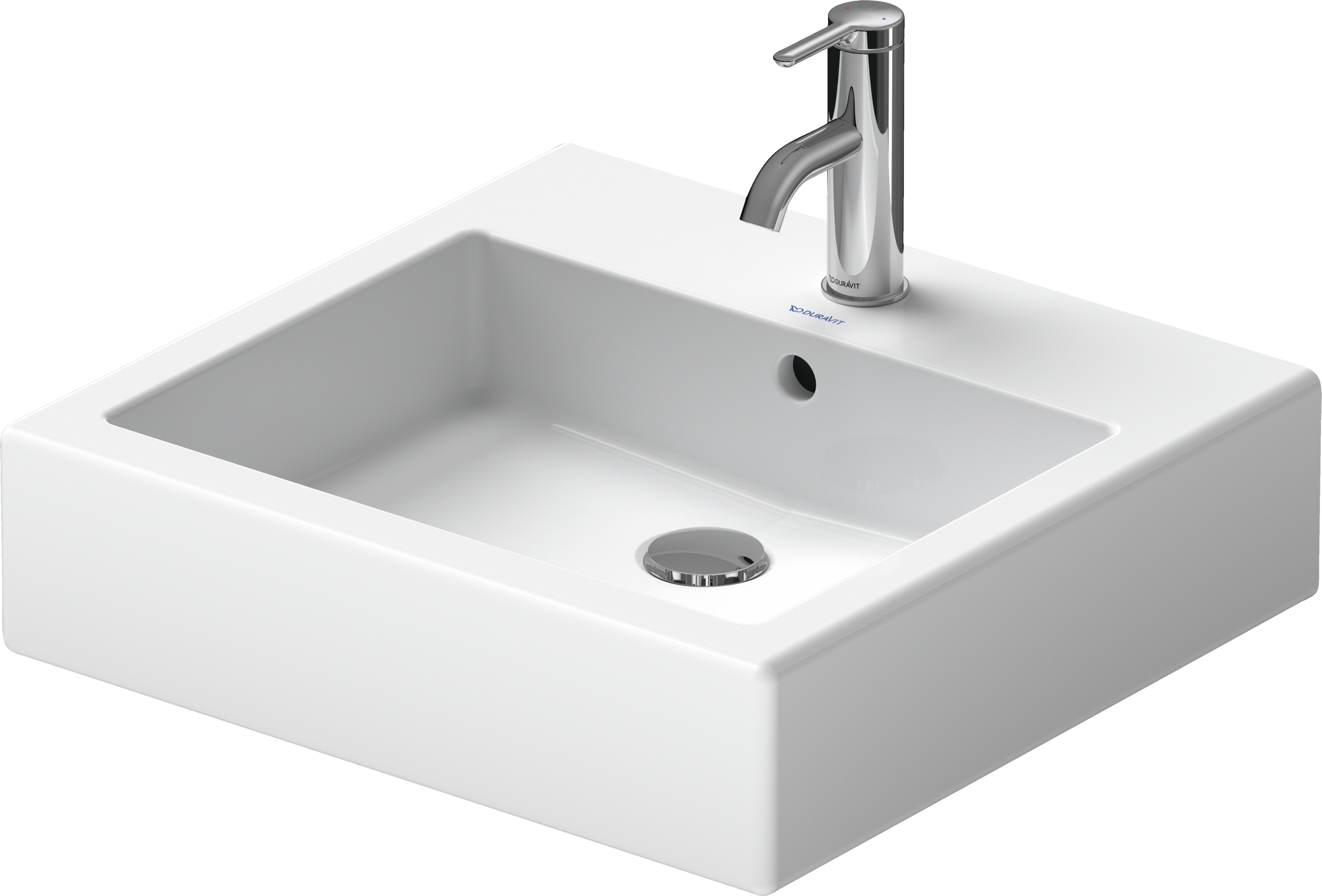 Duravit Vero lavabo de Pared Blanco Brillante