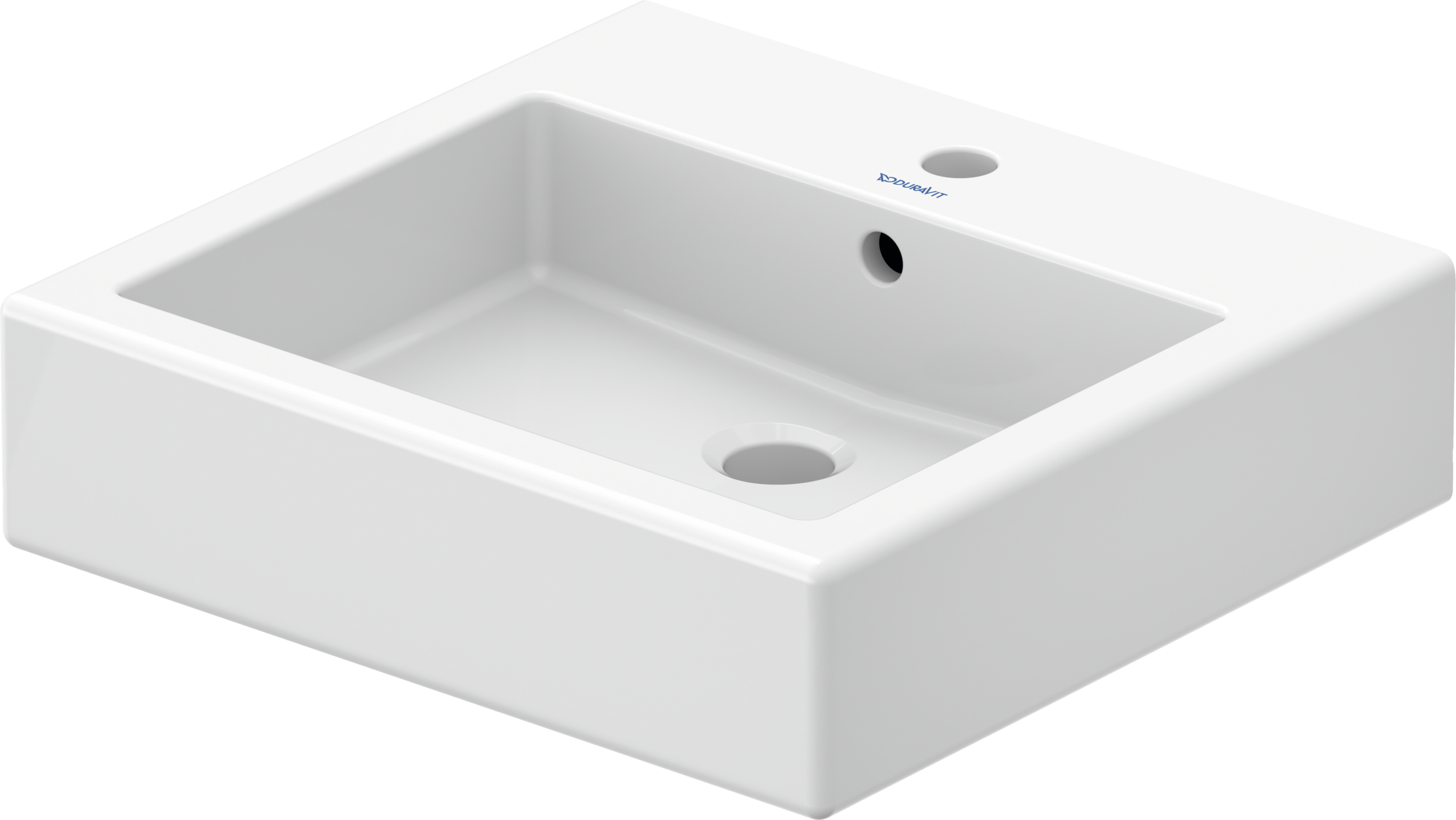 Duravit Vero lavabo de Pared Blanco Brillante