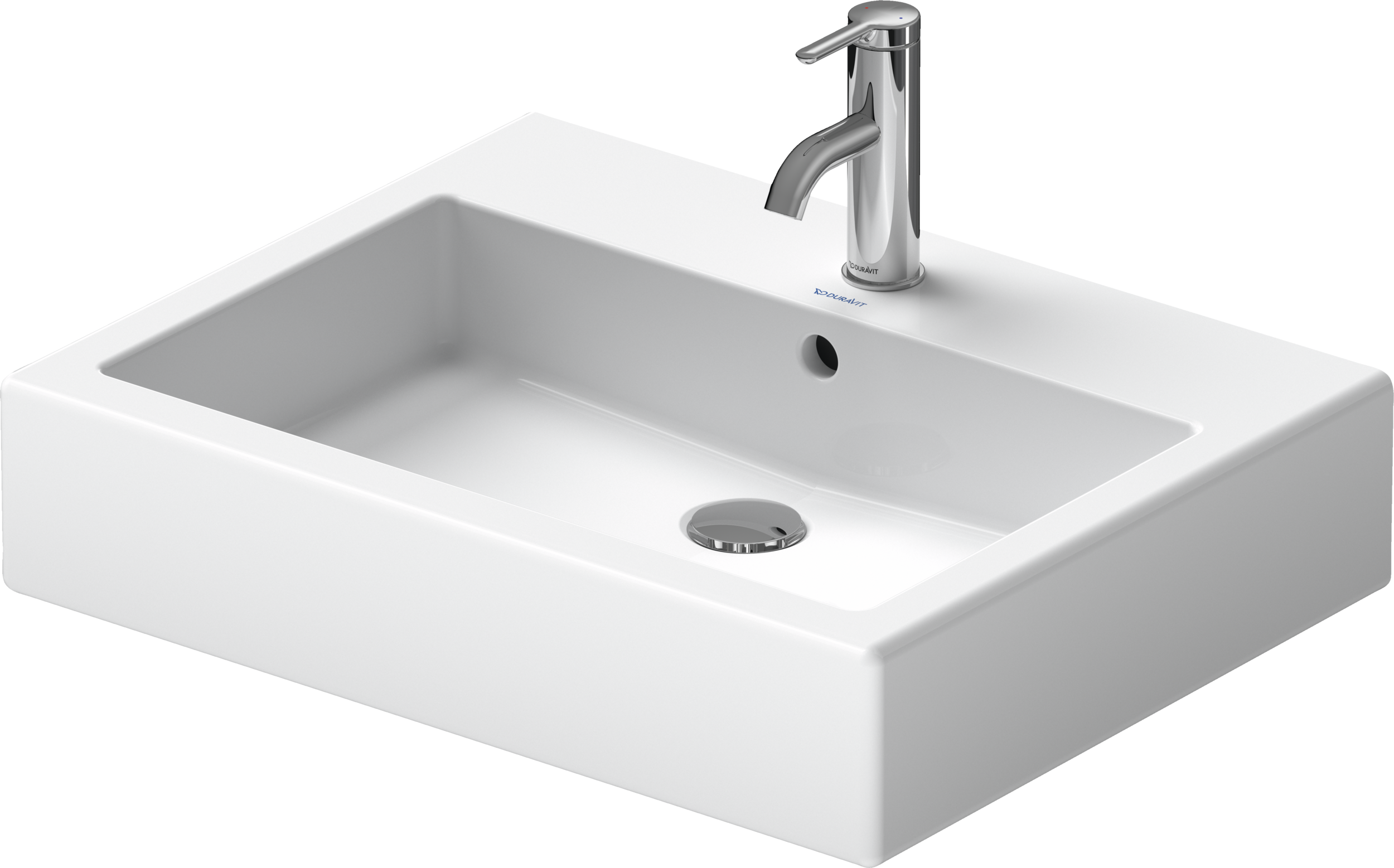 Duravit Vero lavabo de Pared Blanco Brillante