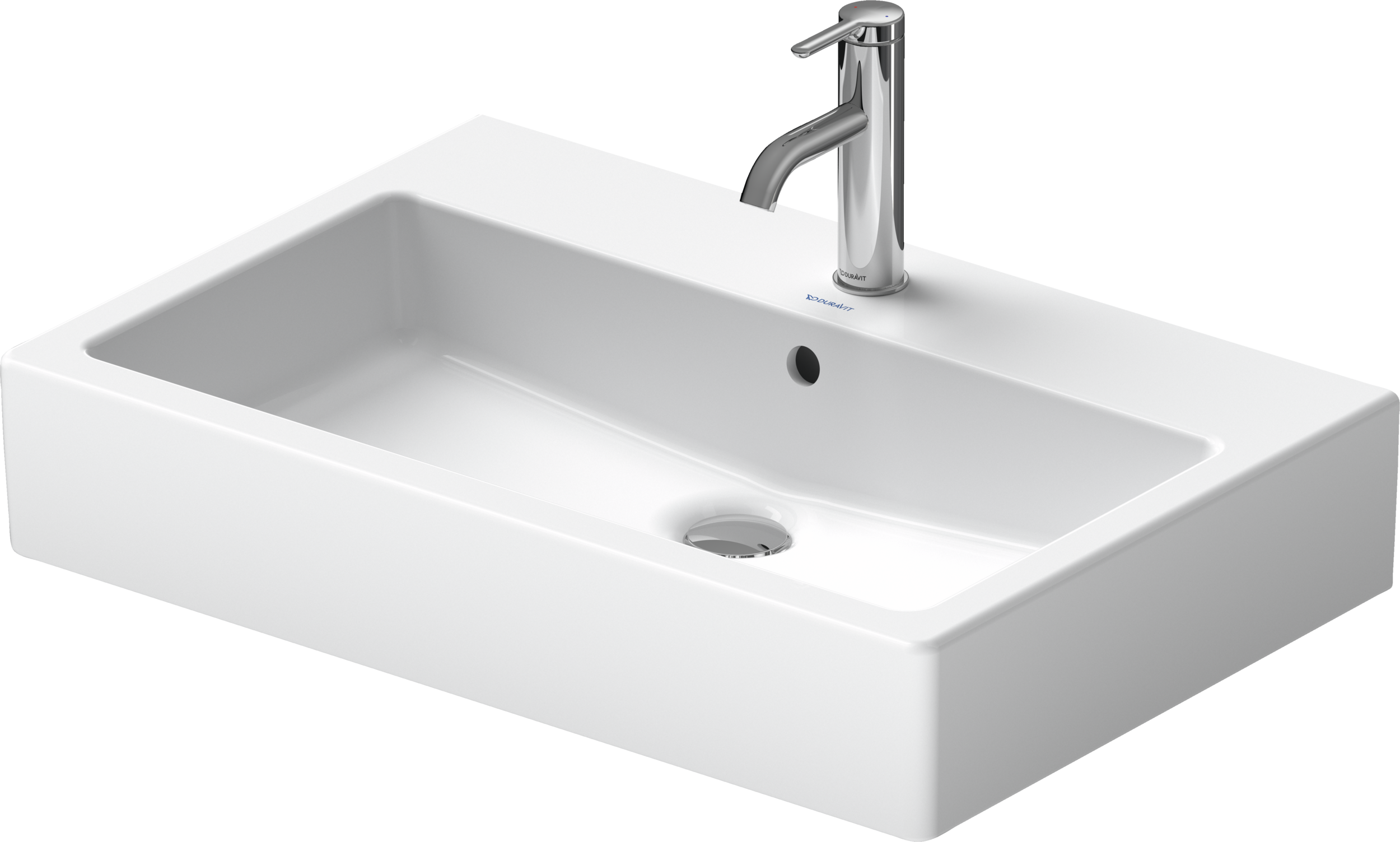 Duravit Vero lavabo de Pared Blanco Brillante