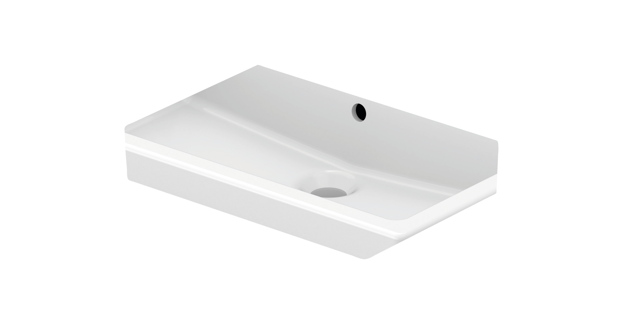 Duravit Vero lavabo de Pared Blanco Brillante