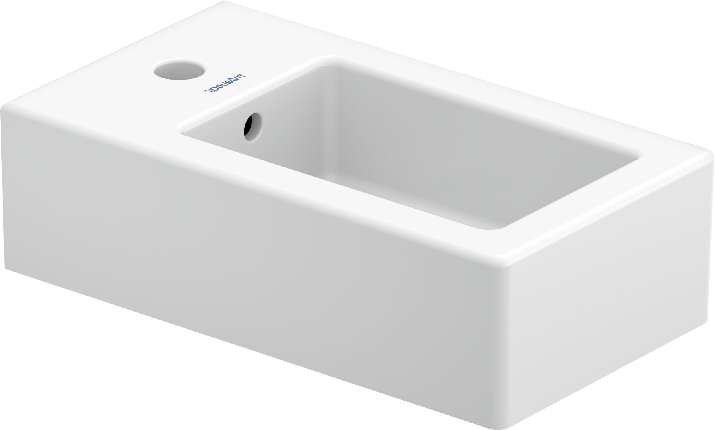 Duravit Vero lavabo de Pared Blanco Brillante