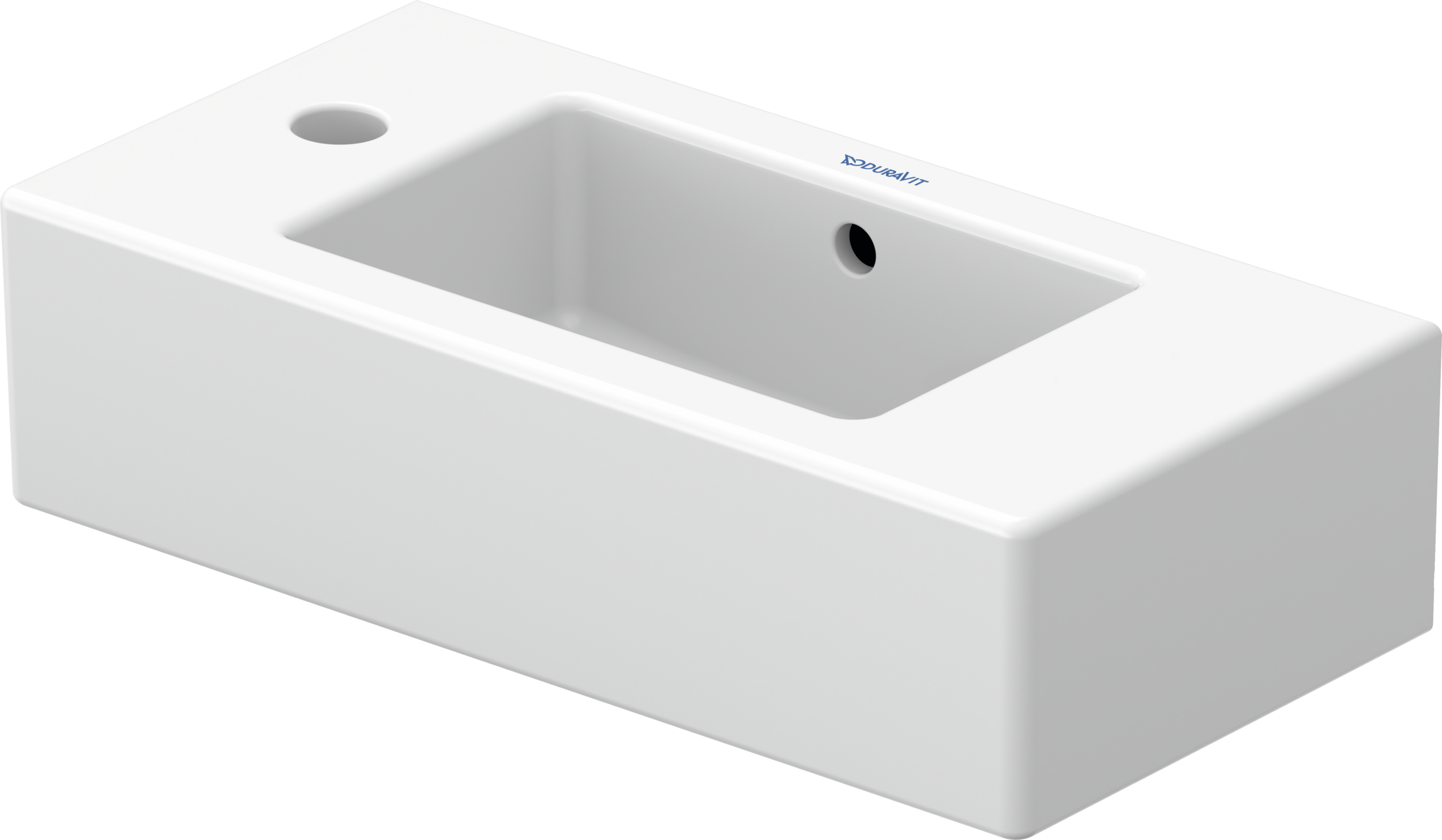 Duravit Vero lavabo de Pared Blanco Brillante