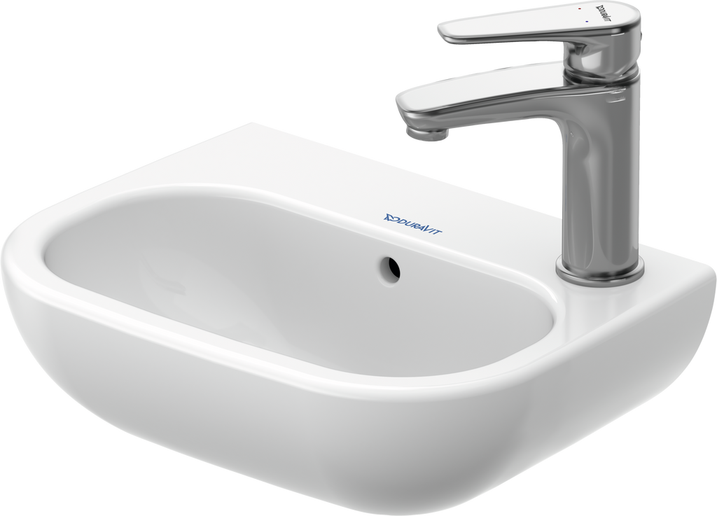 Duravit D-Code lavabo de Pared Blanco Brillante
