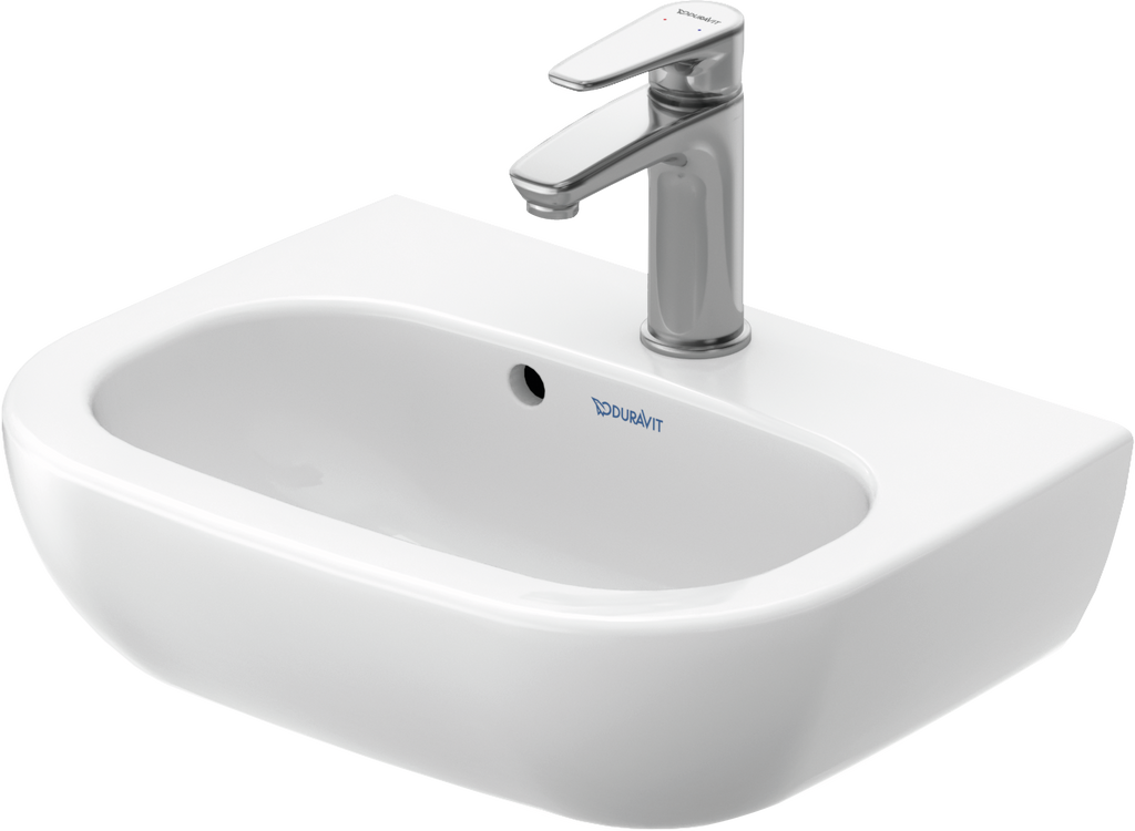 Duravit D-Code lavabo de Pared Blanco Brillante
