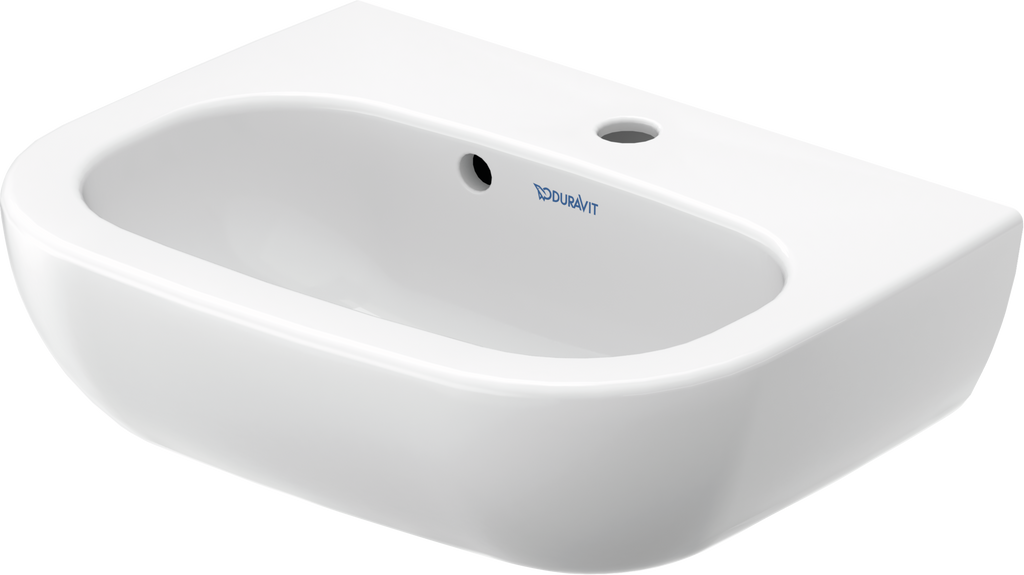 Duravit D-Code lavabo de Pared Blanco Brillante