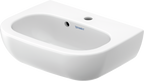Duravit D-Code lavabo de Pared Blanco Brillante