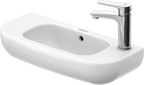 Duravit D-Code lavabo de Pared Blanco Brillante