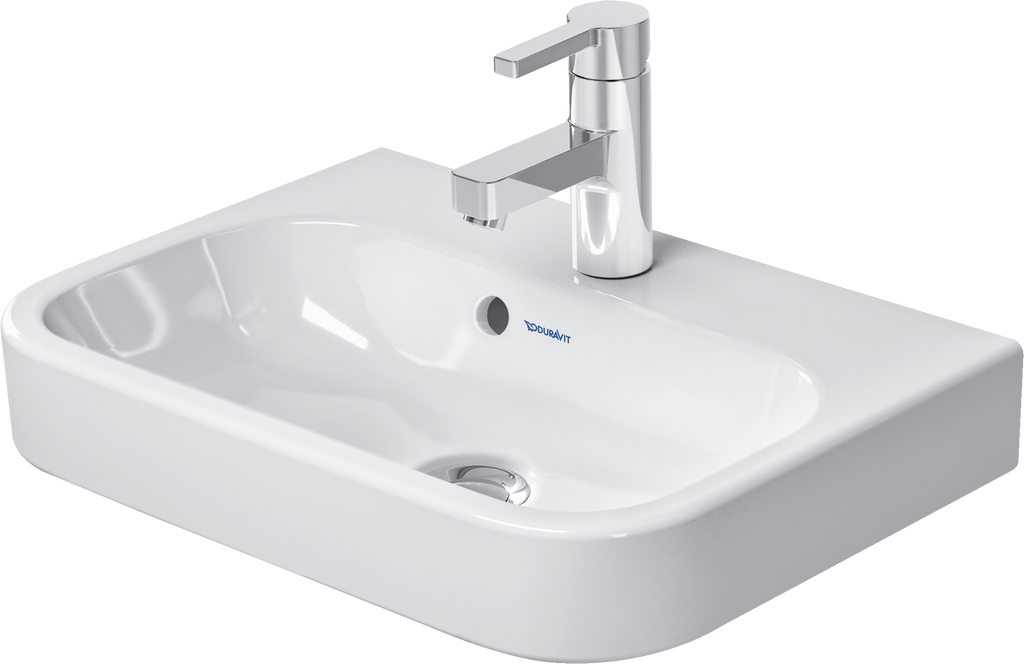 Duravit Happy D.2 lavabo de Pared Blanco Brillante