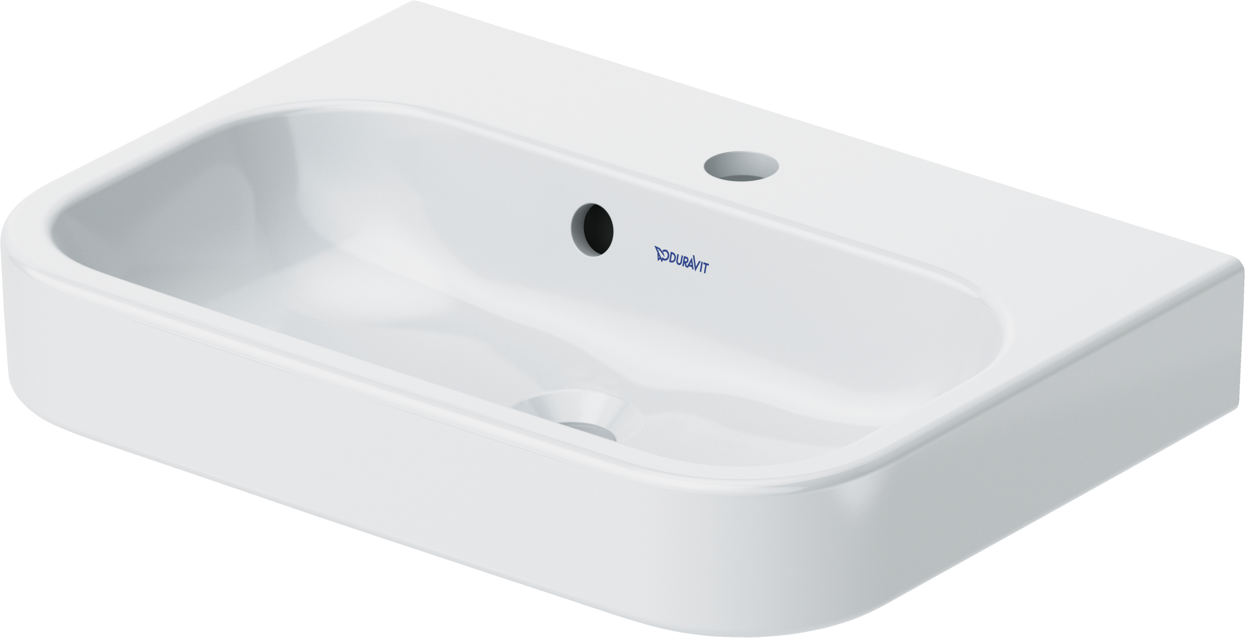 Duravit Happy D.2 lavabo de Pared Blanco Brillante