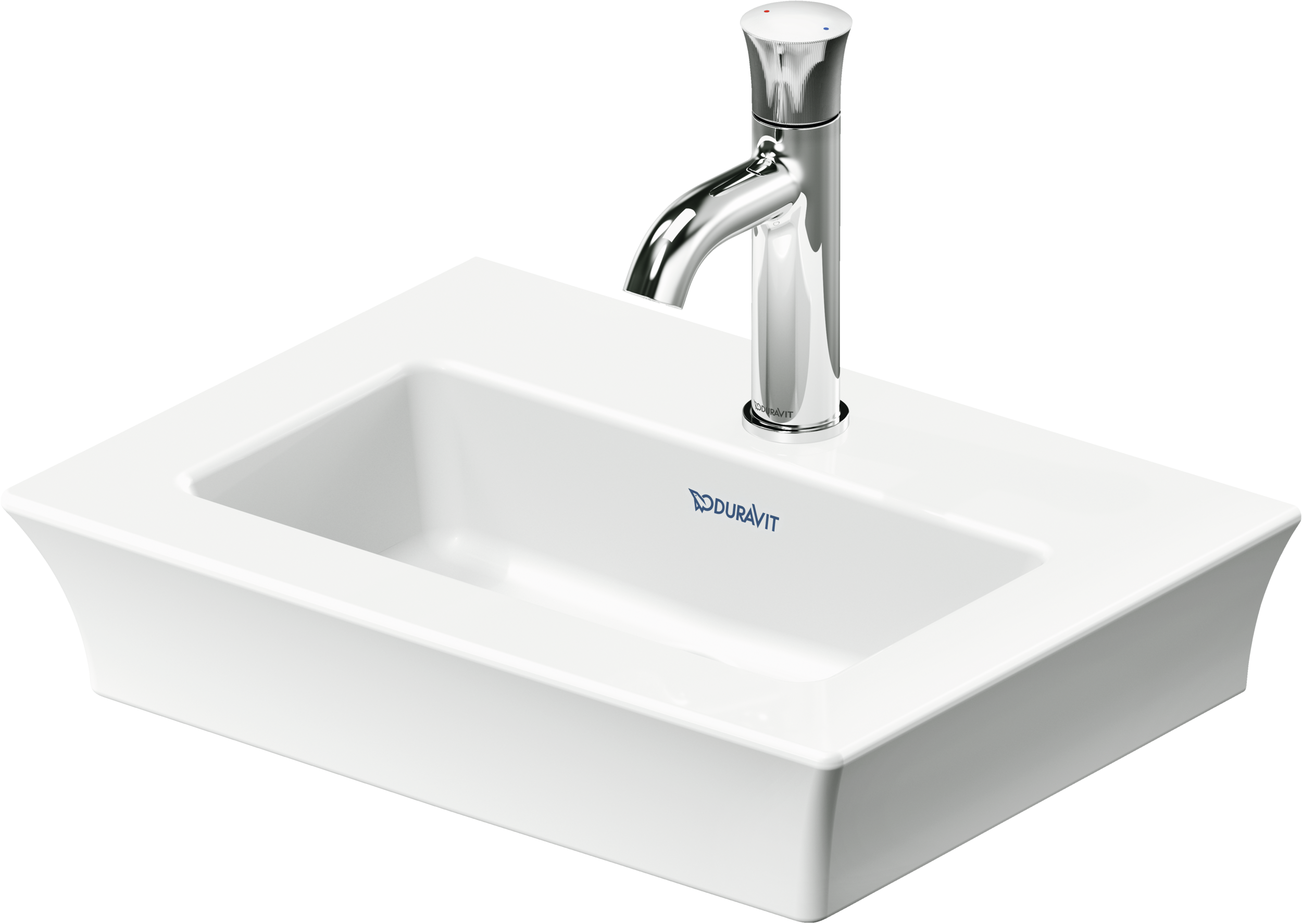 Duravit White Tulip lavabo de Pared Blanco Brillante