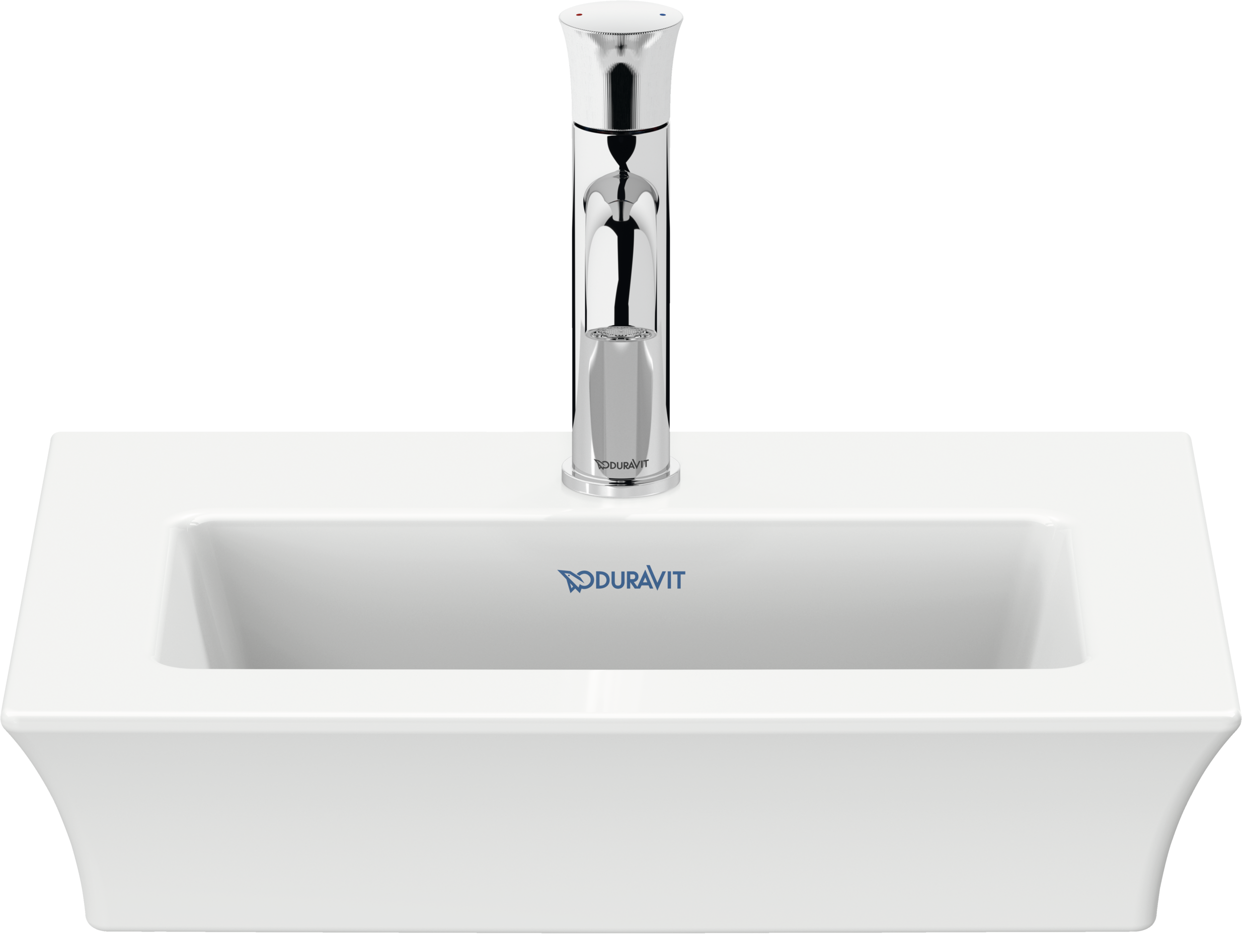 Duravit White Tulip lavabo de Pared Blanco Brillante