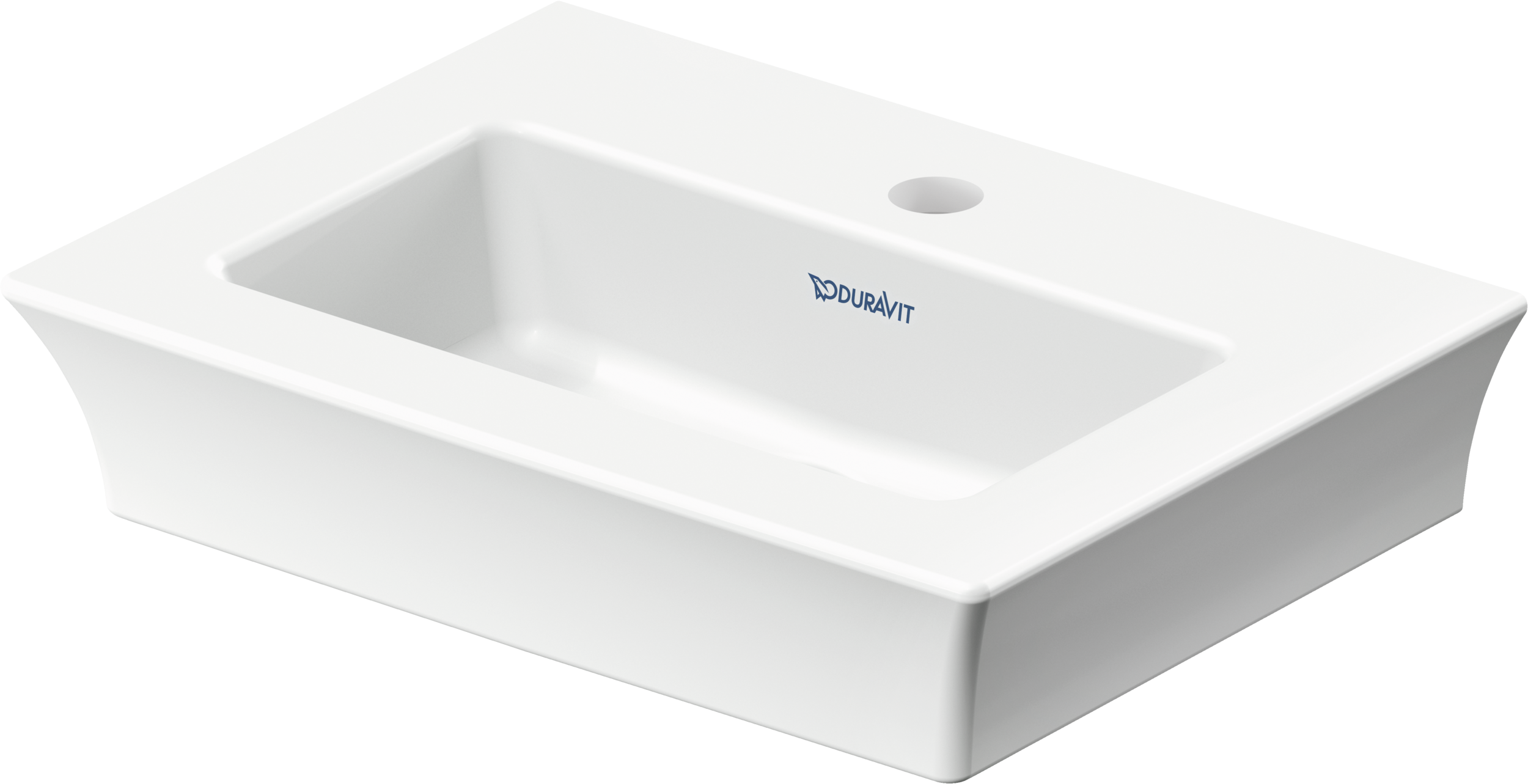 Duravit White Tulip lavabo de Pared Blanco Brillante