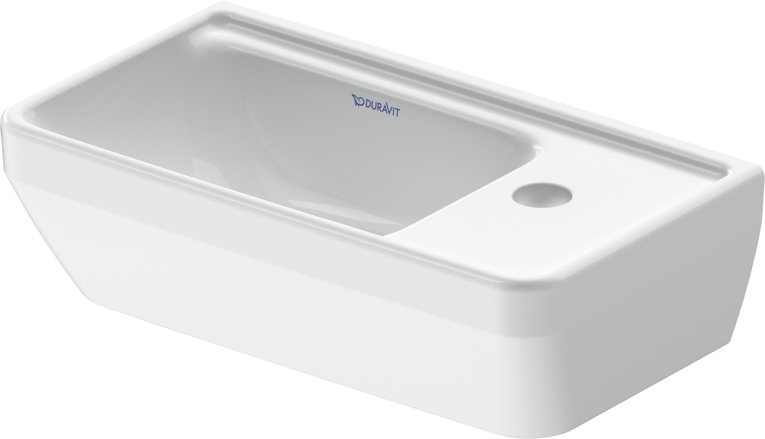 Duravit D-Neo lavabo de Pared Blanco Brillante