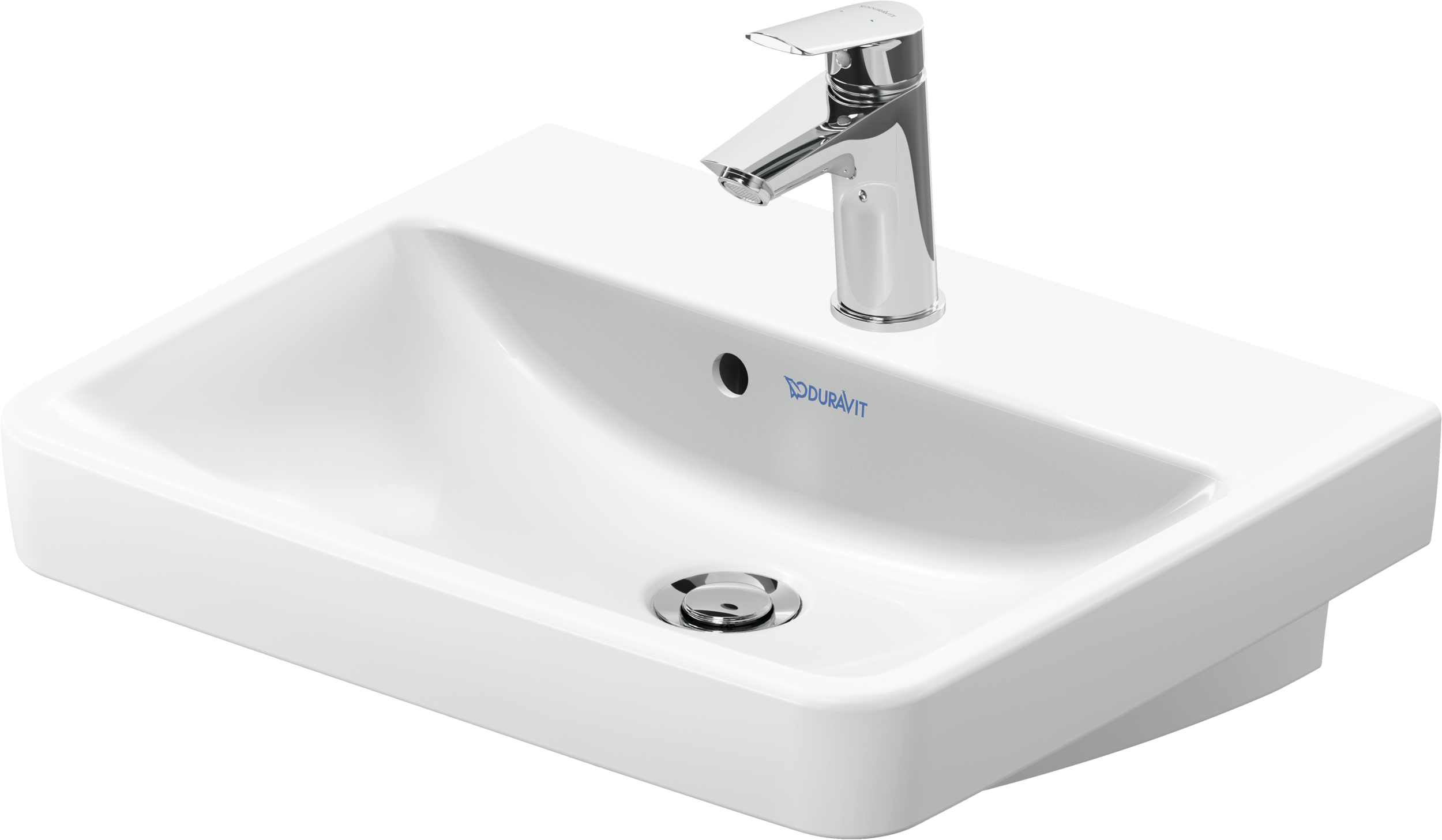 Duravit Duravit No.1 lavabo de Pared Blanco Brillante