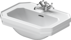 Duravit 1930 Series lavabo de Pared Blanco Brillante