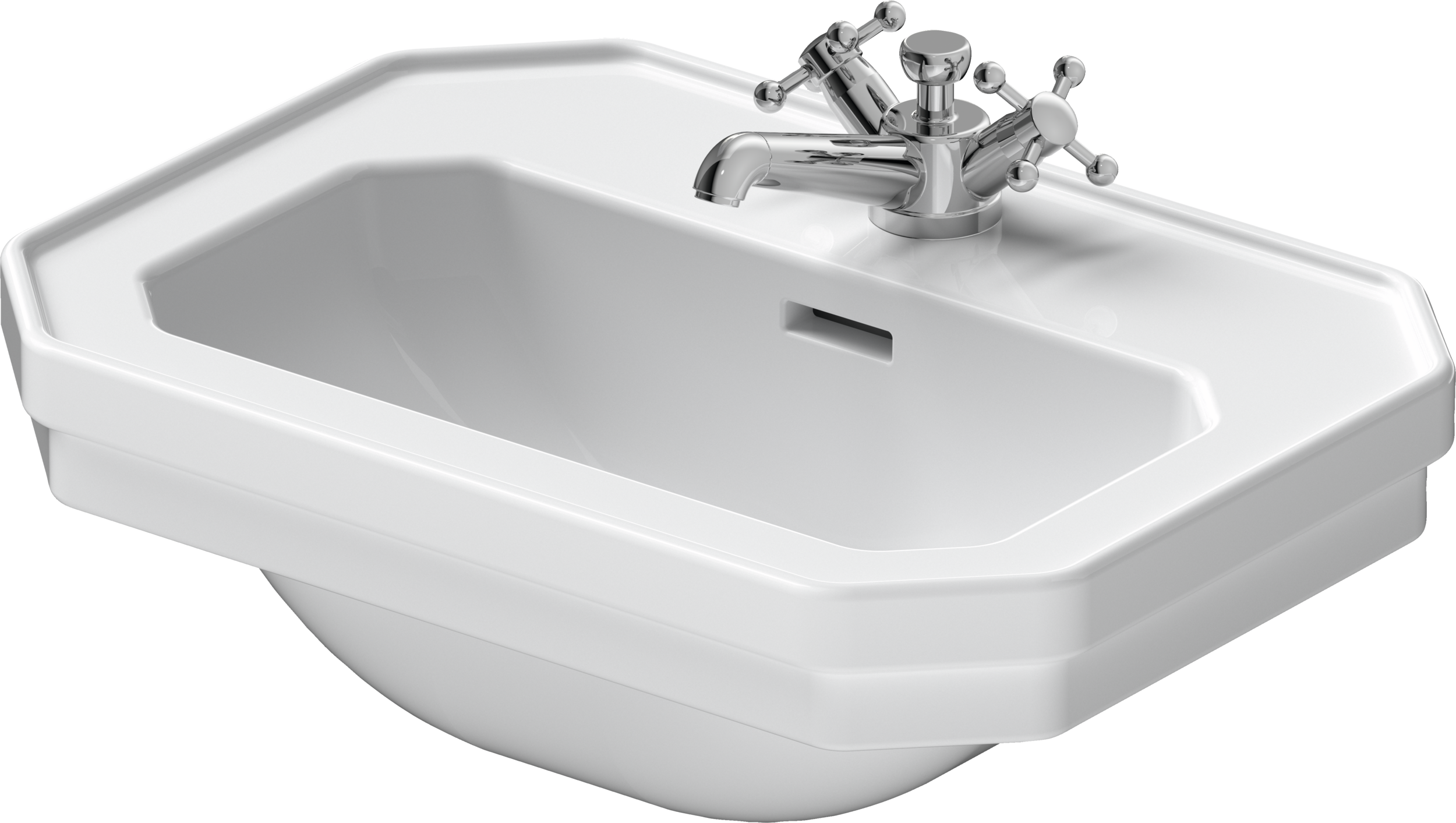 Duravit 1930 Series lavabo de Pared Blanco Brillante