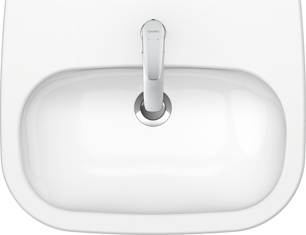 Duravit D-Code lavabo de Pared Blanco Brillante