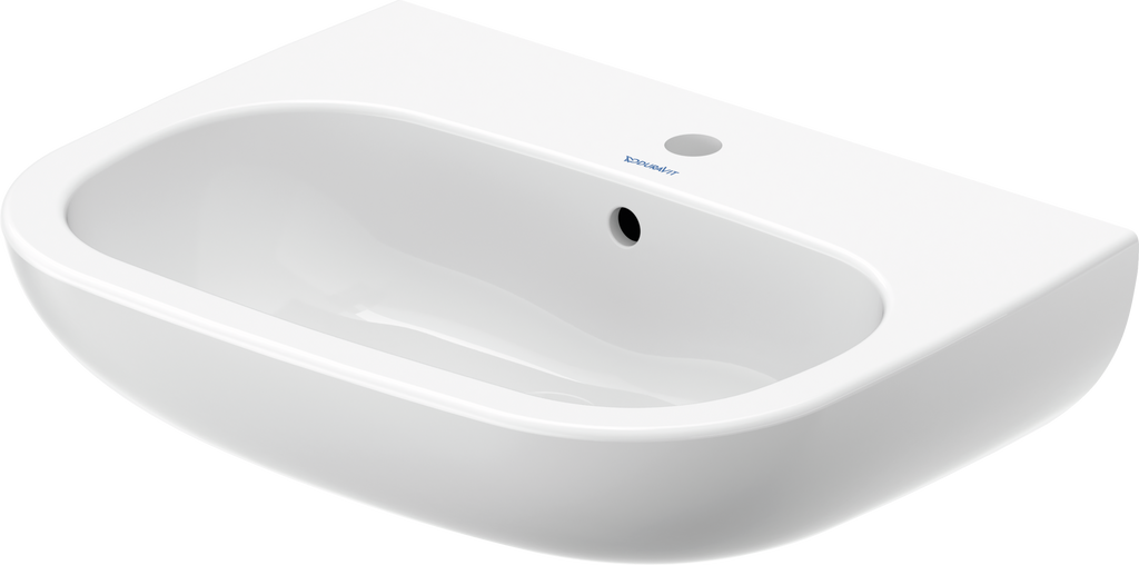 Duravit D-Code lavabo de Pared Blanco Brillante