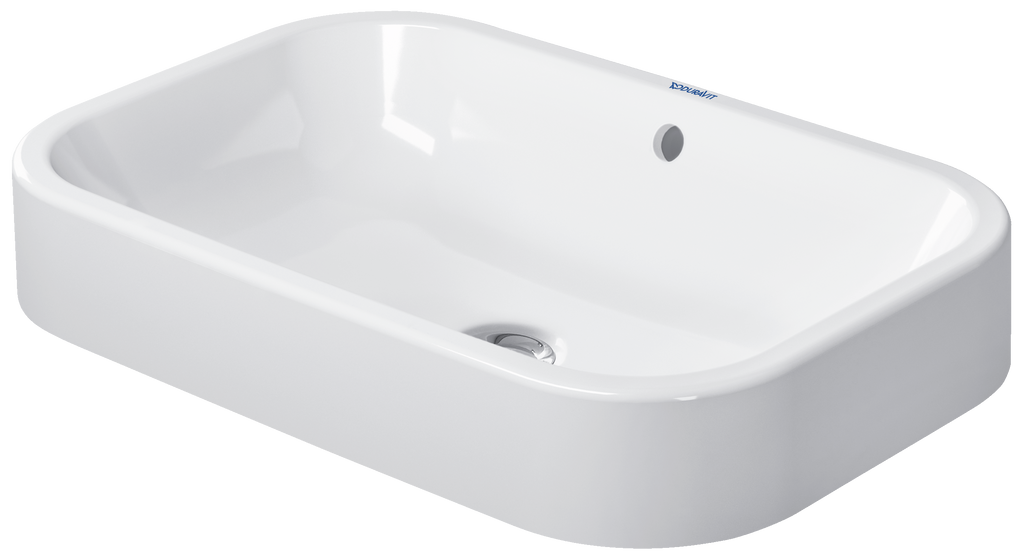 Duravit Happy D.2 lavabo de Sobreponer Blanco Brillante