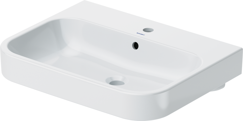 Duravit Happy D.2 lavabo de Pared Blanco Brillante